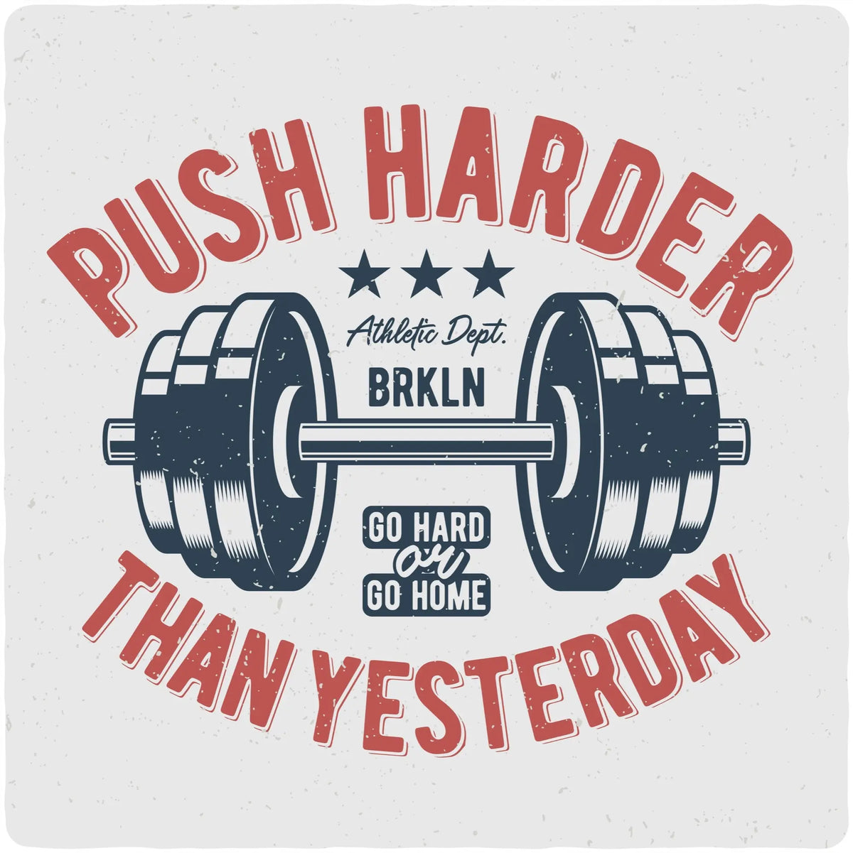 Push Harder Men's Bamboo Viscose/Organic Cotton Short Sleeve Graphic T-Shirt Spun Bamboo
