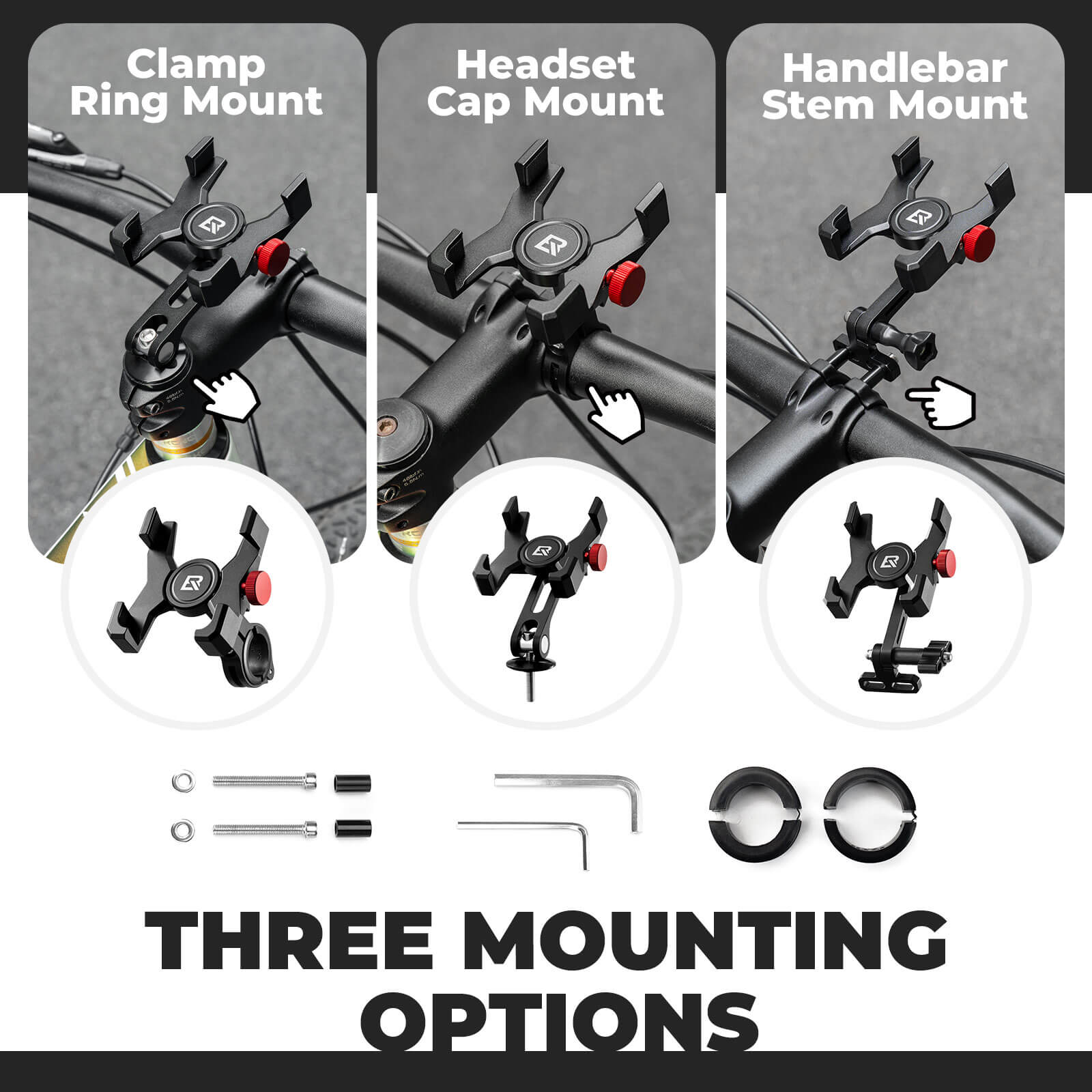 Aluminum Bike Phone Holder ROCKBROS US