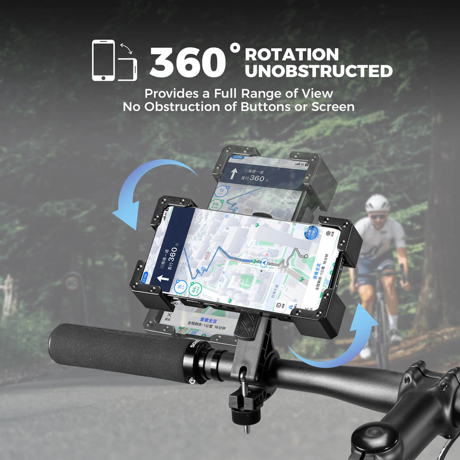 HW-180 Bike Phone Holder ROCKBROS US