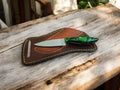 Custom Handmade Cowboy Knife – 7" Stainless Steel Blade Damascus Knife Store