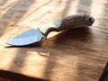 Custom Handmade Cowboy Knife with Antler Bone Handle Damascus Knife Store