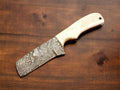 Custom Handmade Damascus Bull Cutter Knife 8" Damascus Knife Store