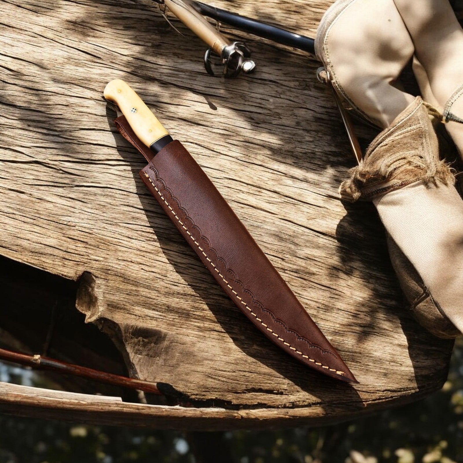 Handmade Damascus Steel Fillet Knife – 6.5" Blade Damascus Knife Store