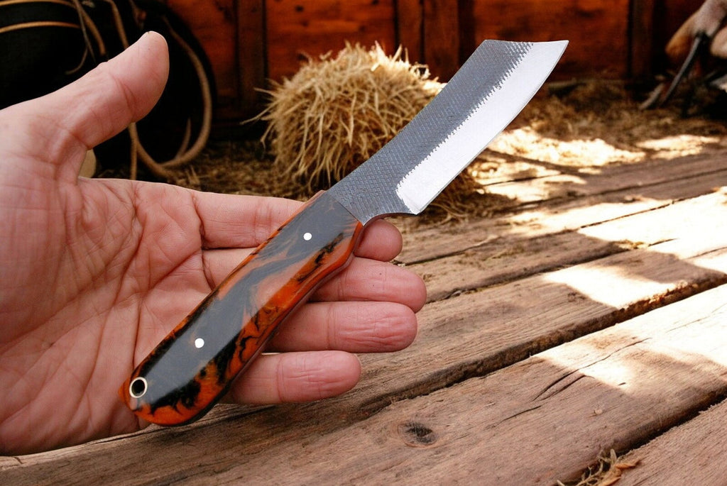 Cowboy Knife – Rugged Custom Wild West Edition 2025 Damascus Knife Store