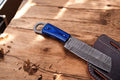 Custom Handmade Bull Cutter Knife – 8.5" File Steel Blade Damascus Knife Store