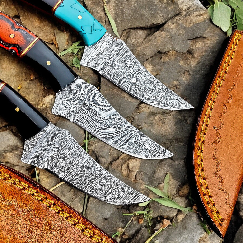 "TimberForge Damascus Hunting Knife – Premium Handmade Craftsmanship" Damascus Knife Store
