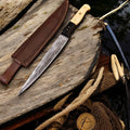 Handmade Damascus Steel Fillet Knife – 6.5" Blade Damascus Knife Store