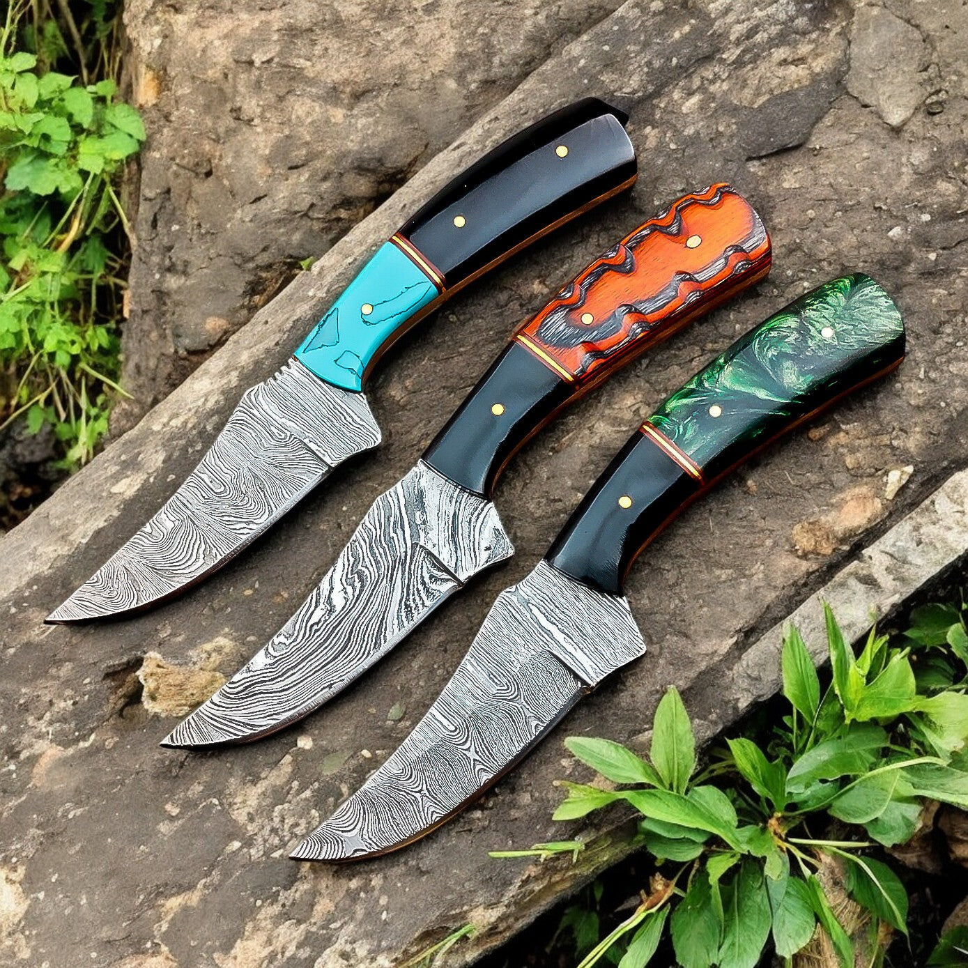 "TimberForge Damascus Hunting Knife – Premium Handmade Craftsmanship" Damascus Knife Store