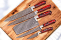 Premium Damascus Kitchen Knives Set – Handmade & Durable Damascus Knife Store