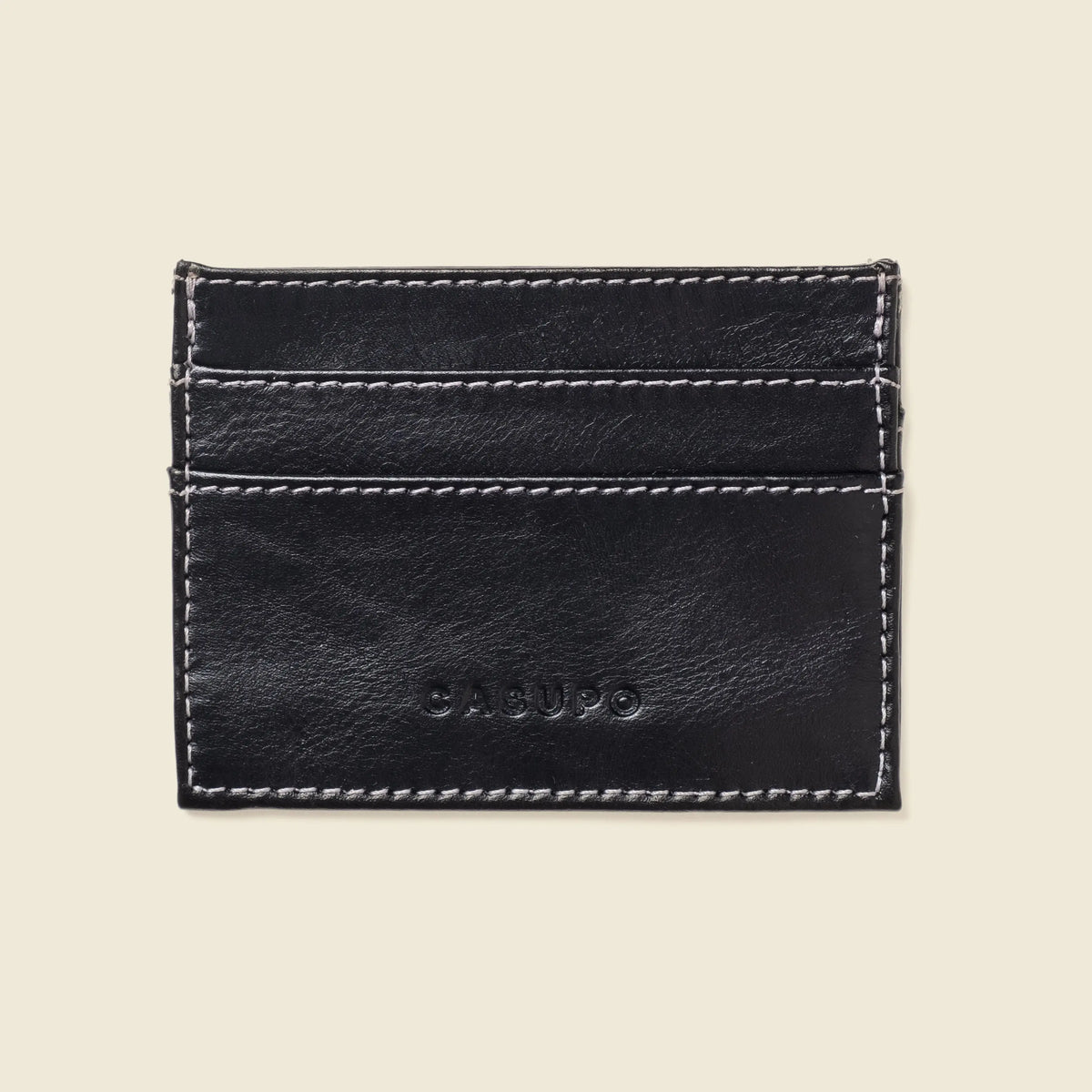 Slim Card Holder Wallet with RFID Protection - Black CASUPO