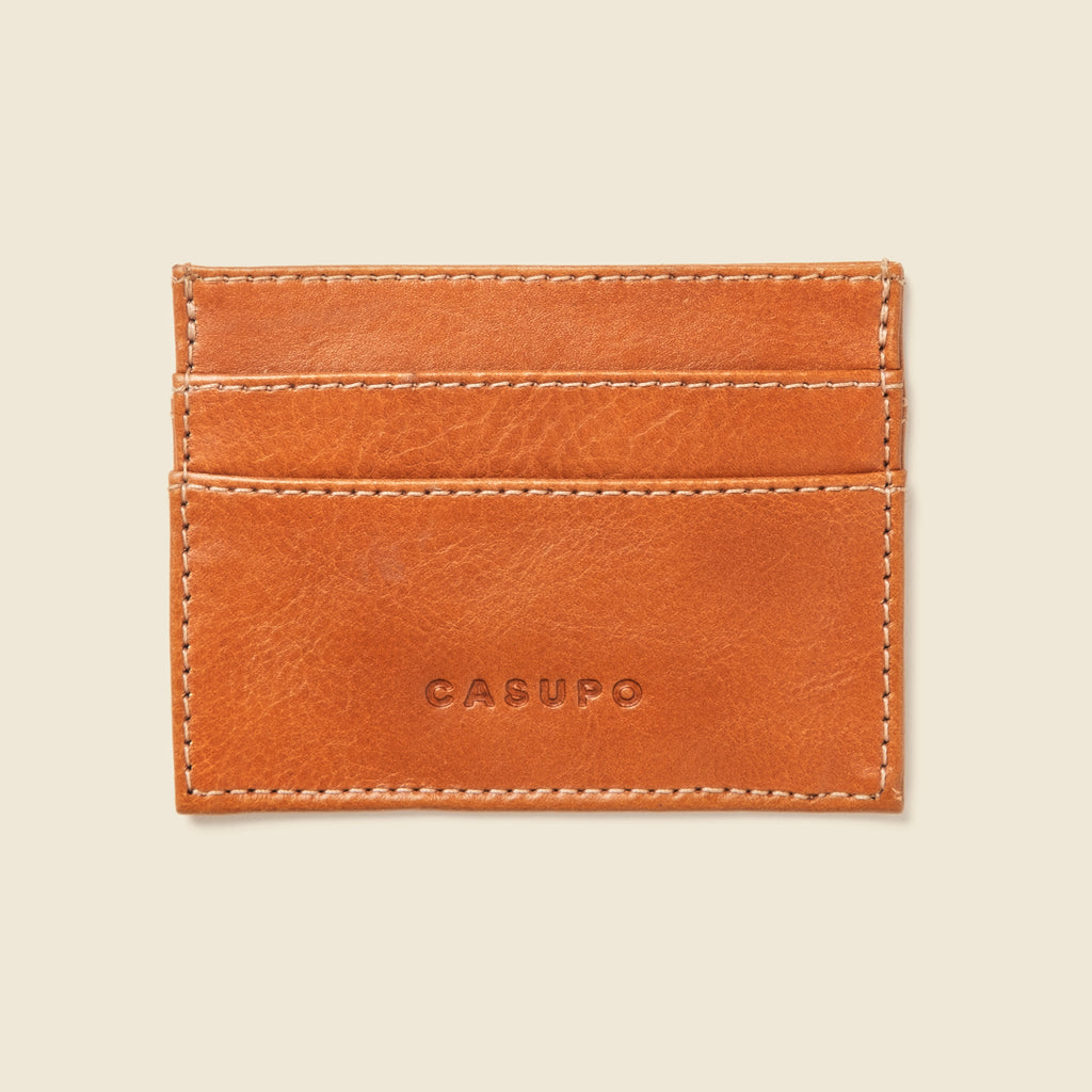 Slim Card Holder Wallet with RFID Protection - Natural CASUPO
