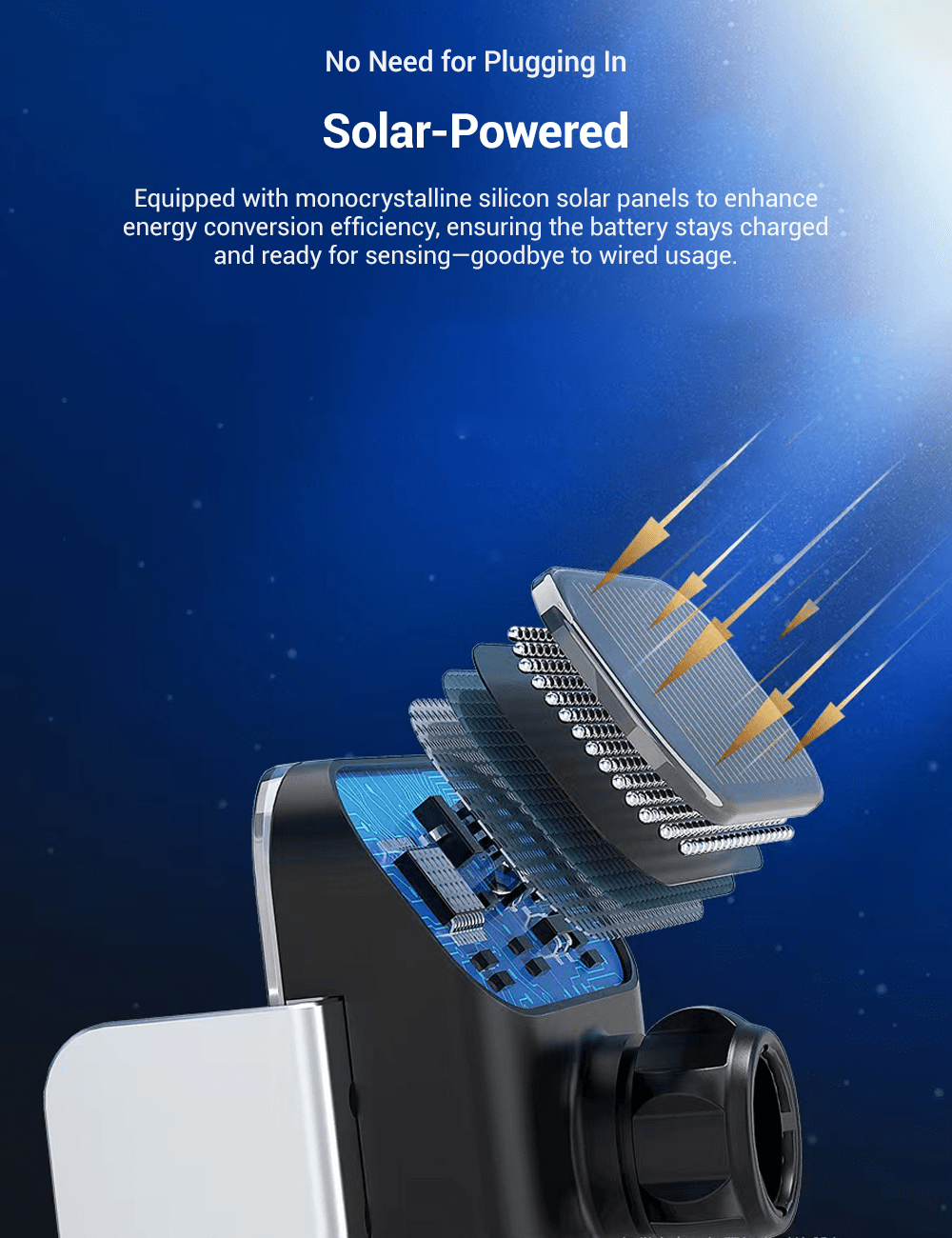 Solar Mobile Phone Holder for Model 3/Y | TESERY Tesery Official Store