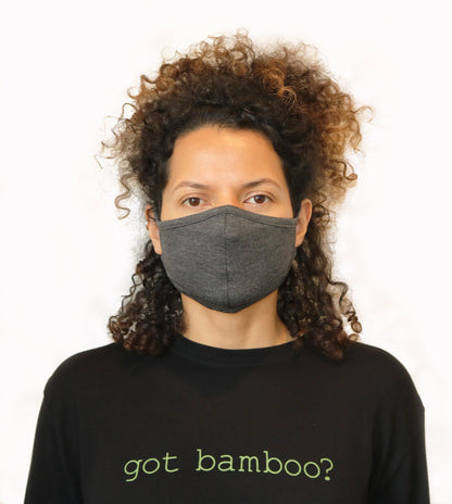 Spun Bamboo Breathable Face Mask - Natural, Silky Soft, Ultra Comfortable Spun Bamboo