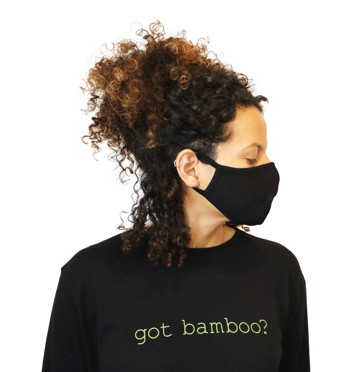Spun Bamboo Breathable Face Mask - Natural, Silky Soft, Ultra Comfortable Spun Bamboo