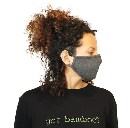 Spun Bamboo Breathable Face Mask - Natural, Silky Soft, Ultra Comfortable Spun Bamboo