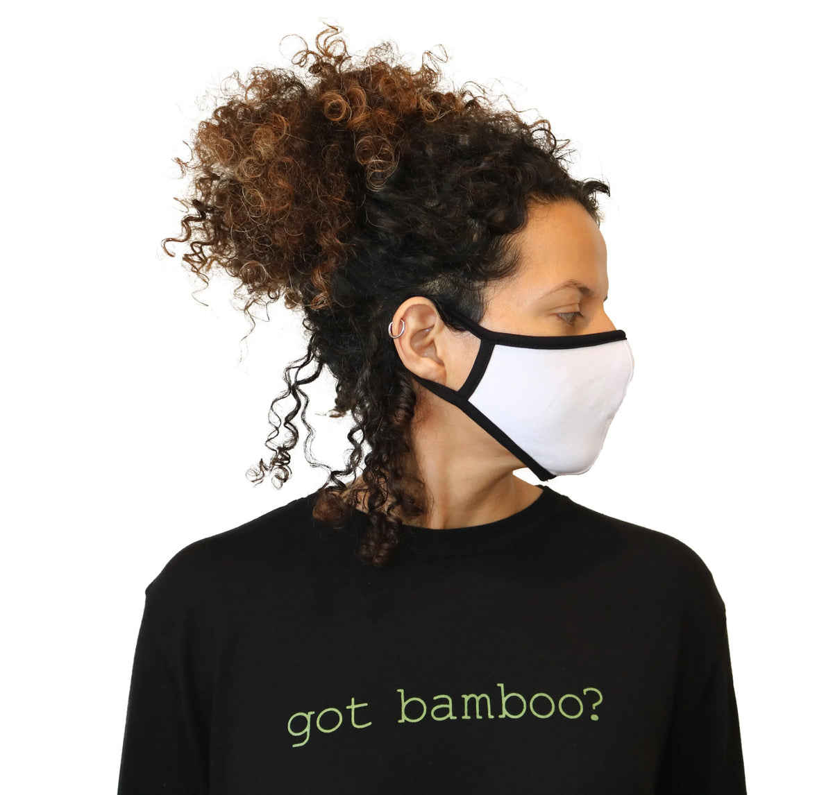 Spun Bamboo Breathable Face Mask - Natural, Silky Soft, Ultra Comfortable Spun Bamboo