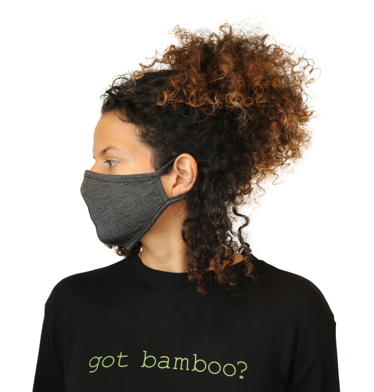 Spun Bamboo Breathable Face Mask - Natural, Silky Soft, Ultra Comfortable Spun Bamboo