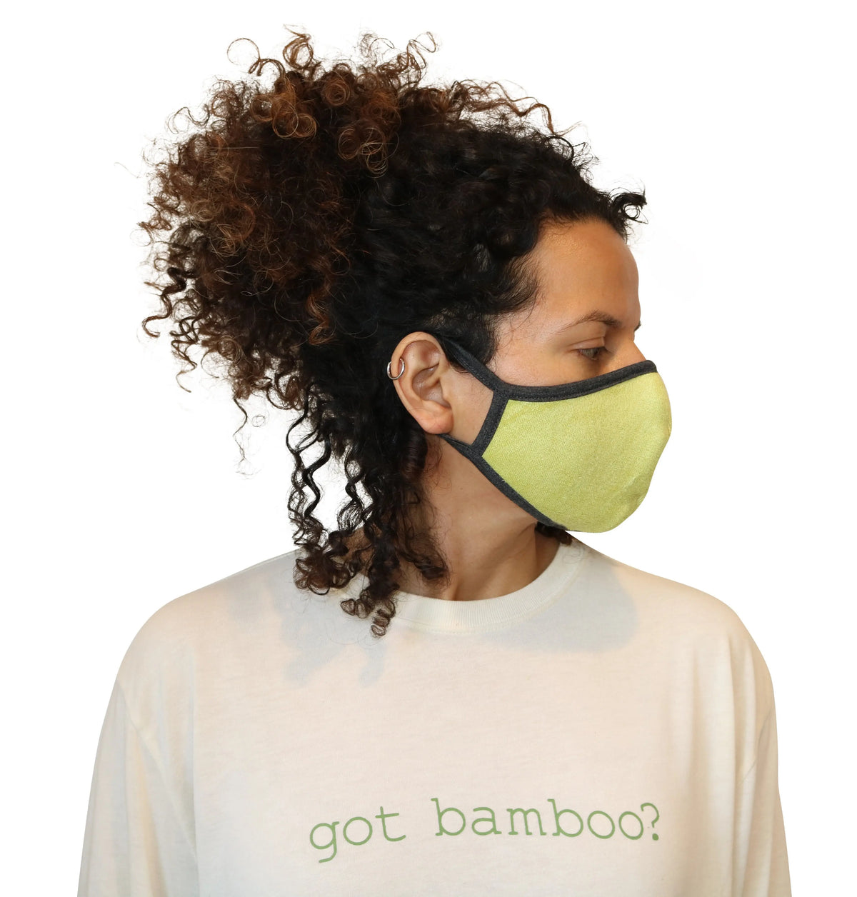 Spun Bamboo Breathable Face Mask - Natural, Silky Soft, Ultra Comfortable Spun Bamboo