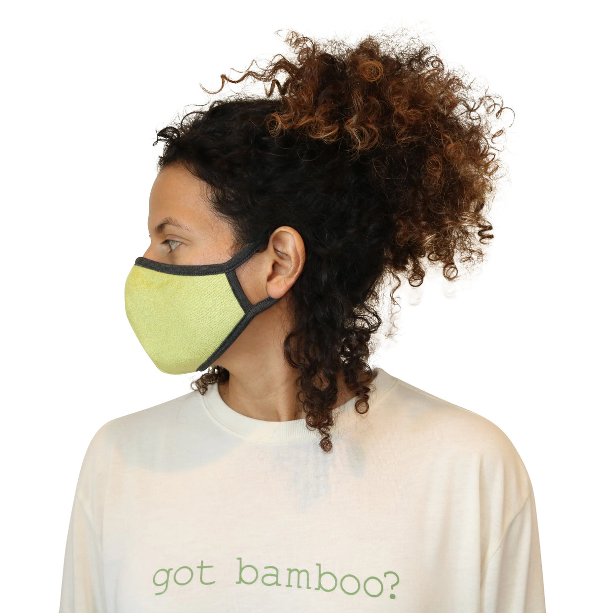 Spun Bamboo Breathable Face Mask - Natural, Silky Soft, Ultra Comfortable Spun Bamboo