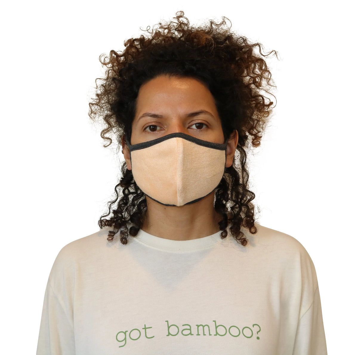 Spun Bamboo Breathable Face Mask - Natural, Silky Soft, Ultra Comfortable Spun Bamboo