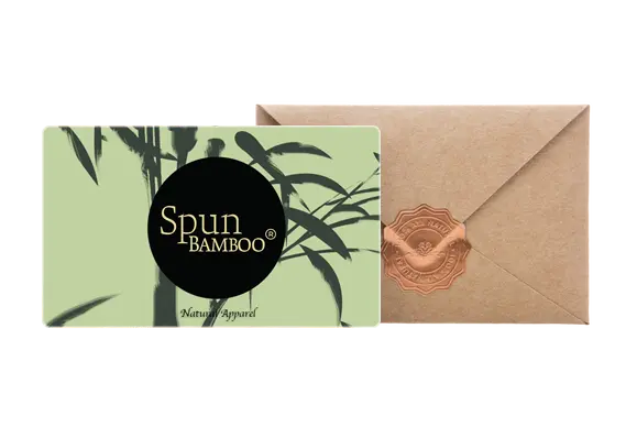 Spun Bamboo Gift Card Spun Bamboo