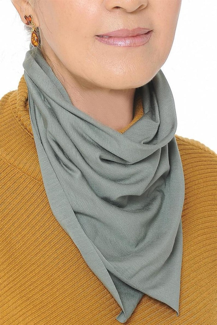Spun Bamboo Multifunctional Bandana - Natural, Silky Soft, Ultra Comfortable Spun Bamboo
