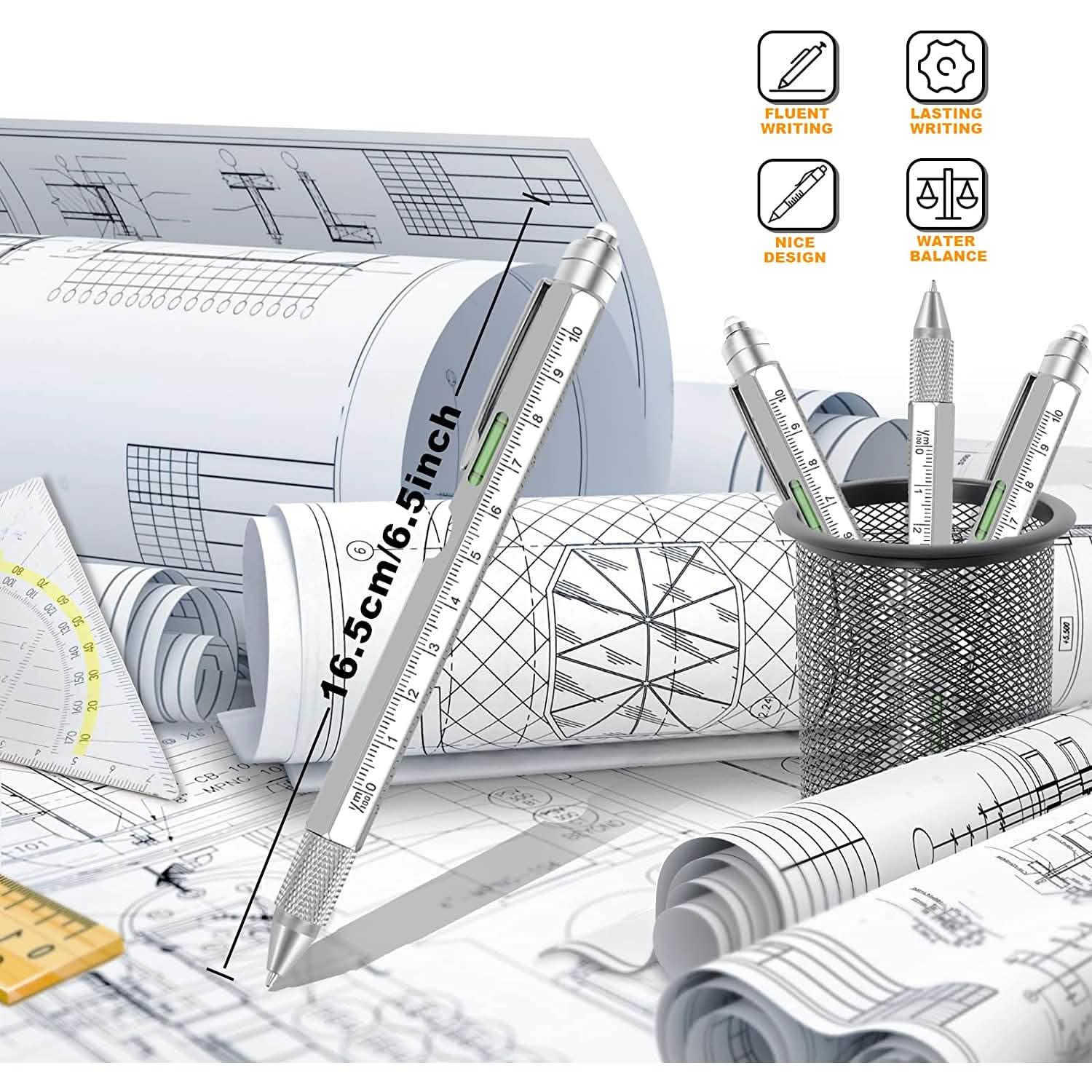 Stocking Stuffers for Men 9-in-1 Multitool Pen DailySale
