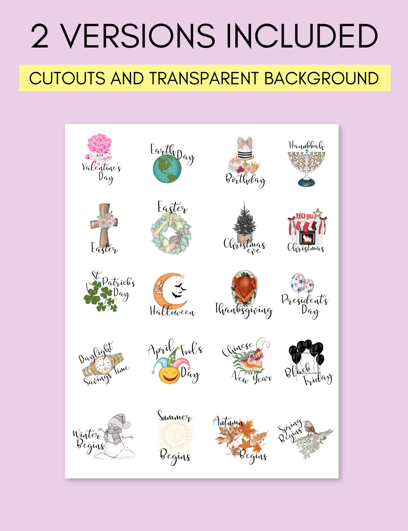 Holiday Reminder Stickers Jessica Autumn