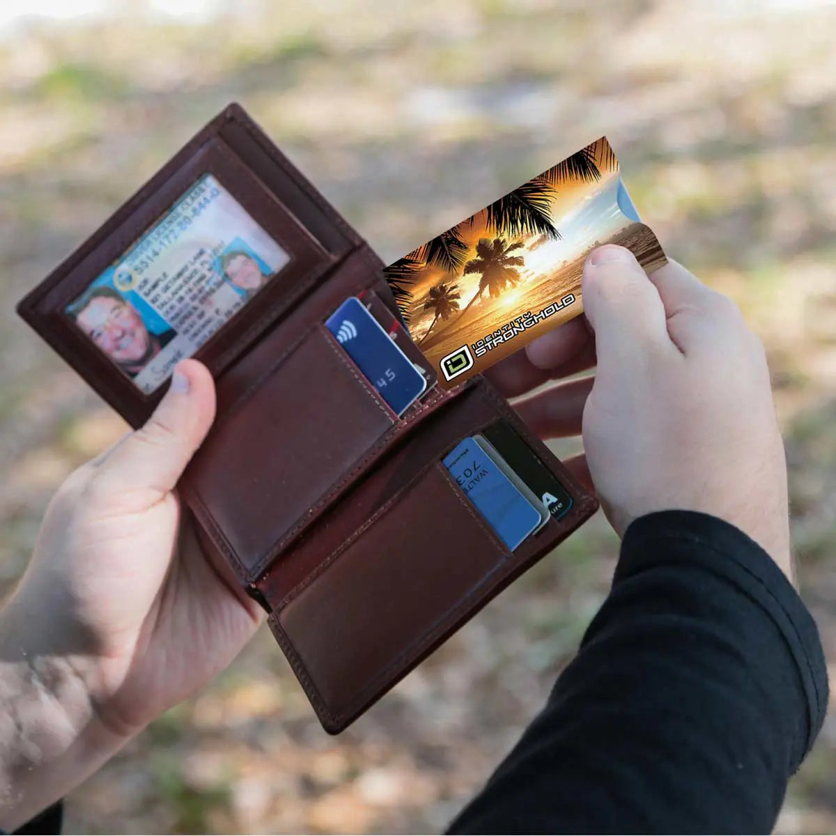 RFID Blocking Sunsets Credit Card Sleeves - 16 Pack ID Stronghold