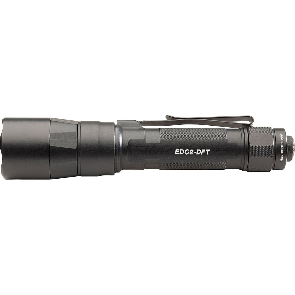 SureFire EDC2-DFT | 632 Meter Long-Range Beam | Tactical EDC Flashlight Atomic Defense