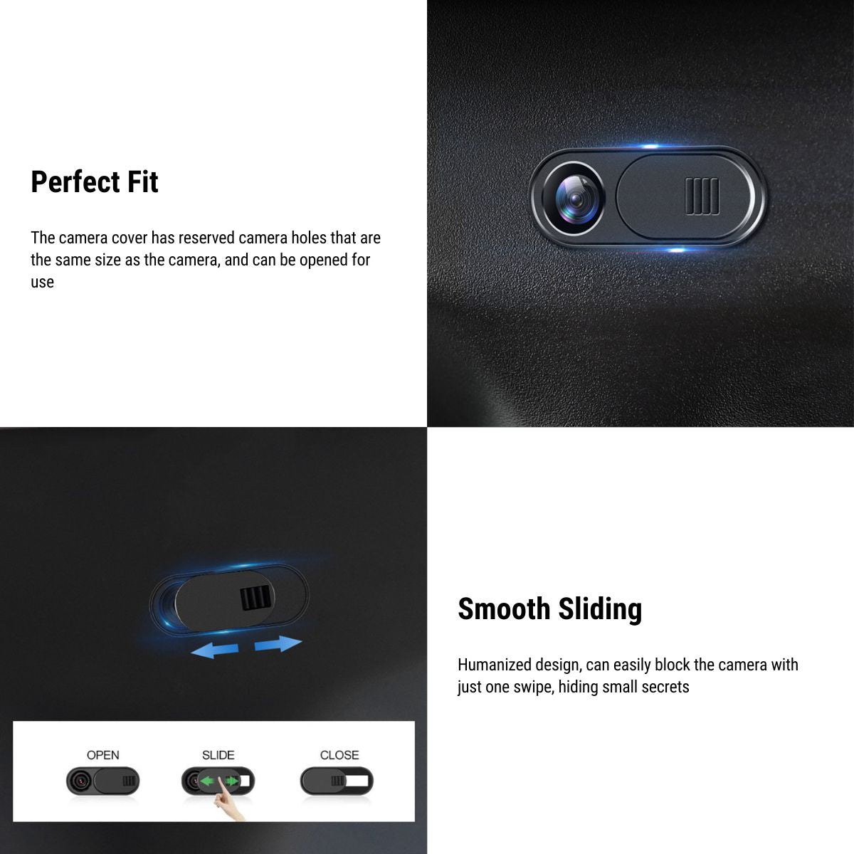 Tesery Camera Cover for Tesla Model 3 / Model Y (6 PCS) Tesery Official Store
