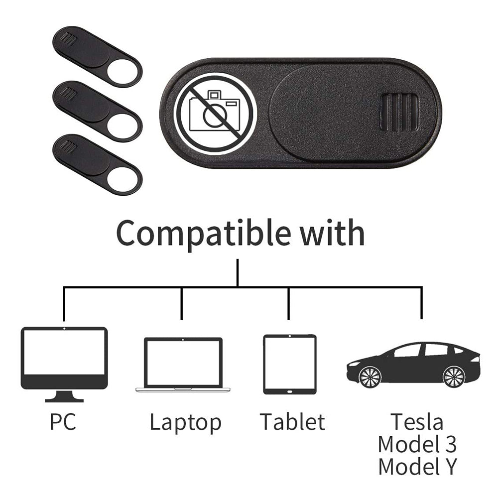Tesery Camera Cover for Tesla Model 3 / Model Y (6 PCS) Tesery Official Store