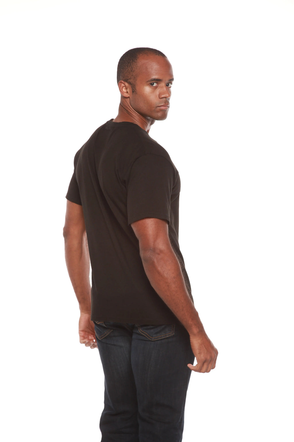 The Original Men's Bamboo Viscose/Organic Cotton Short Sleeve T-Shirt - Classic Cut Spun Bamboo