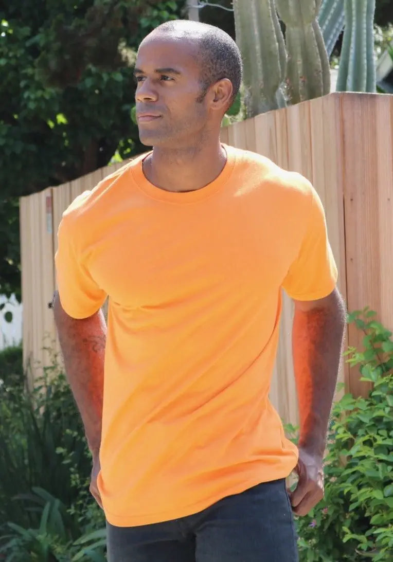 Clearance Men's Bamboo Short Sleeve T-Shirt - Classic Cut Spun Bamboo