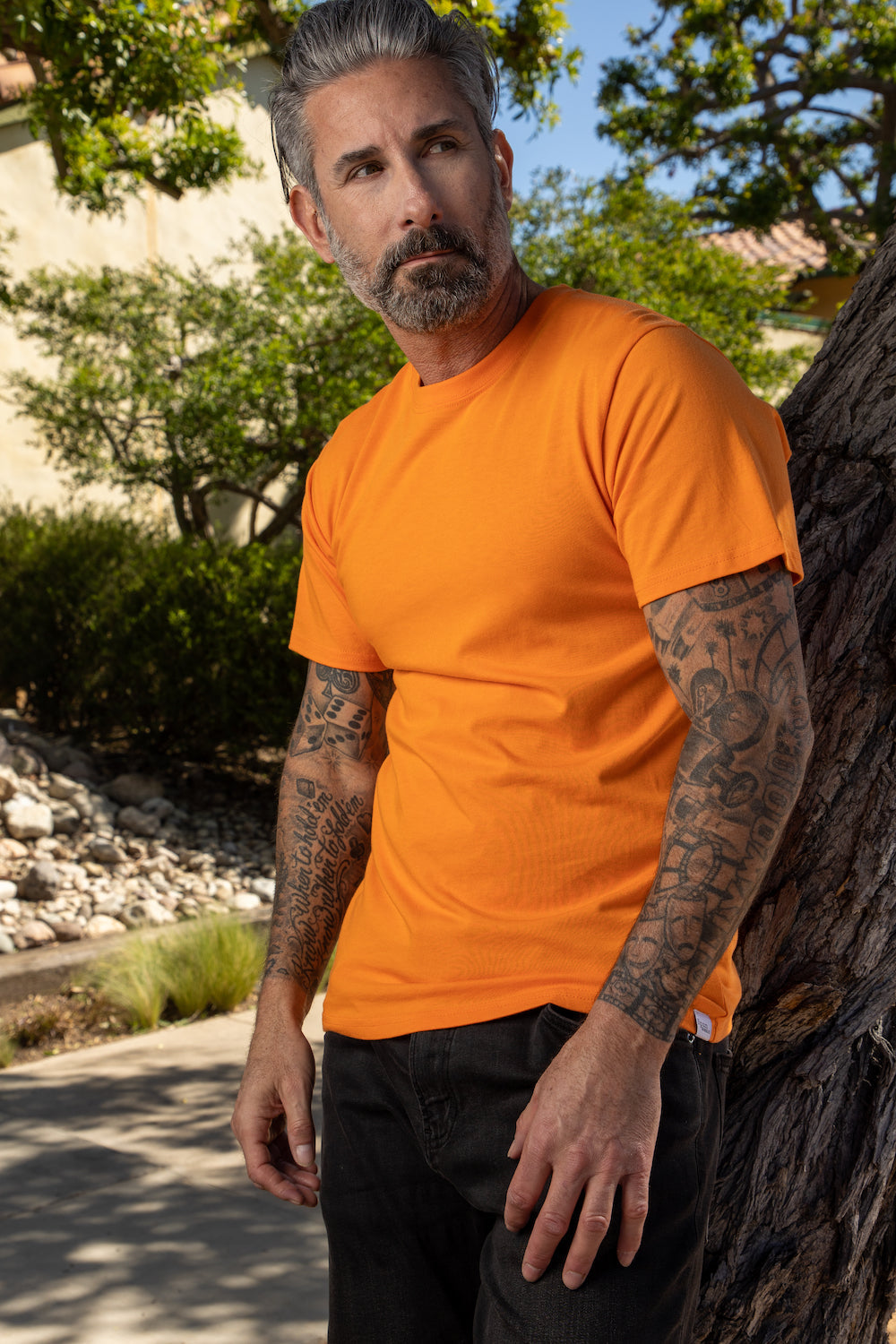 Clearance Men's Bamboo Short Sleeve T-Shirt - Classic Cut Spun Bamboo