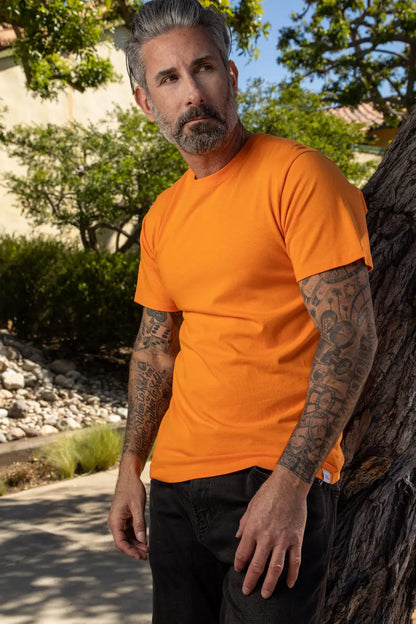 Clearance Men's Bamboo Short Sleeve T-Shirt - Classic Cut Spun Bamboo