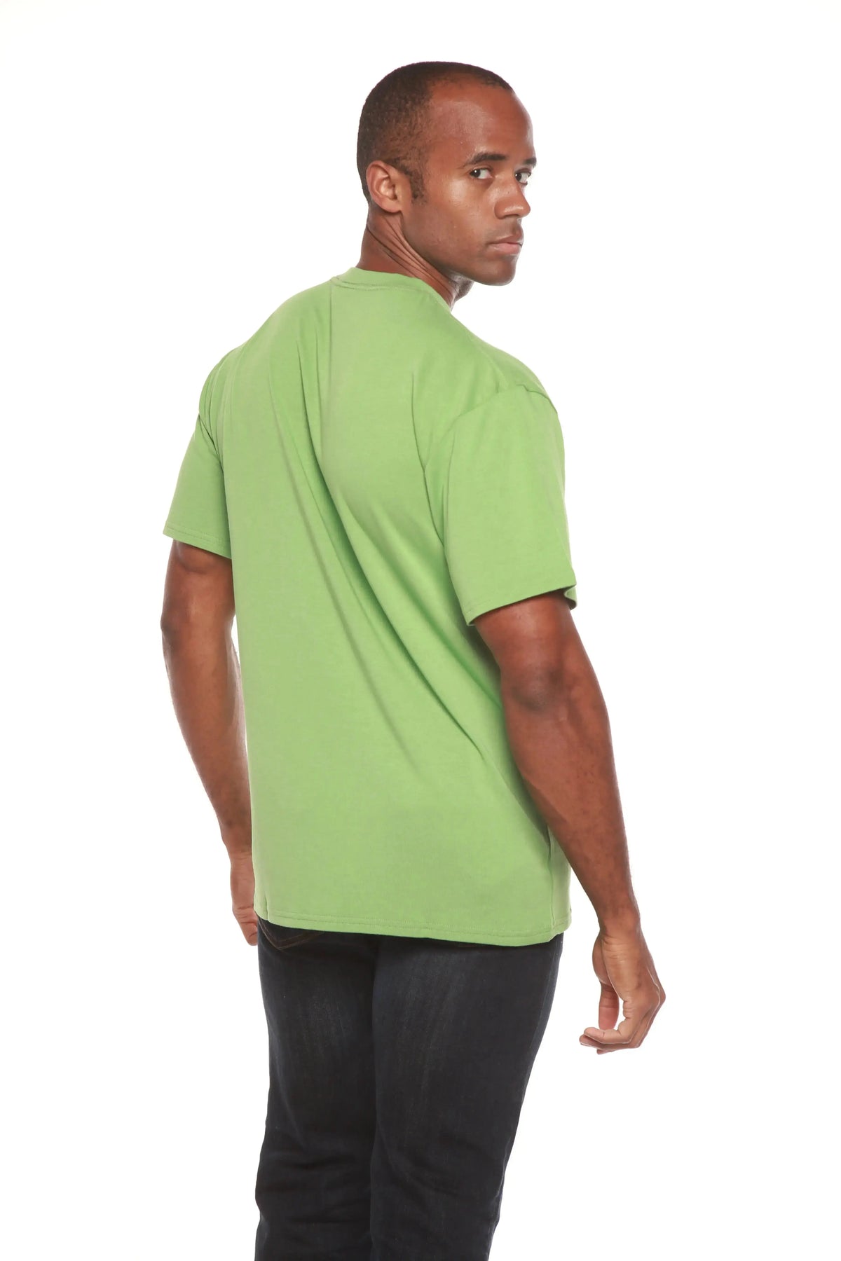 Clearance Men's Bamboo Short Sleeve T-Shirt - Classic Cut Spun Bamboo