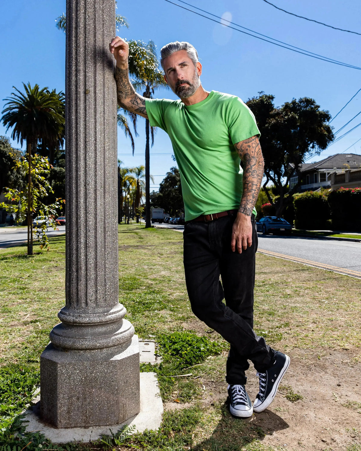 Clearance Men's Bamboo Short Sleeve T-Shirt - Classic Cut Spun Bamboo