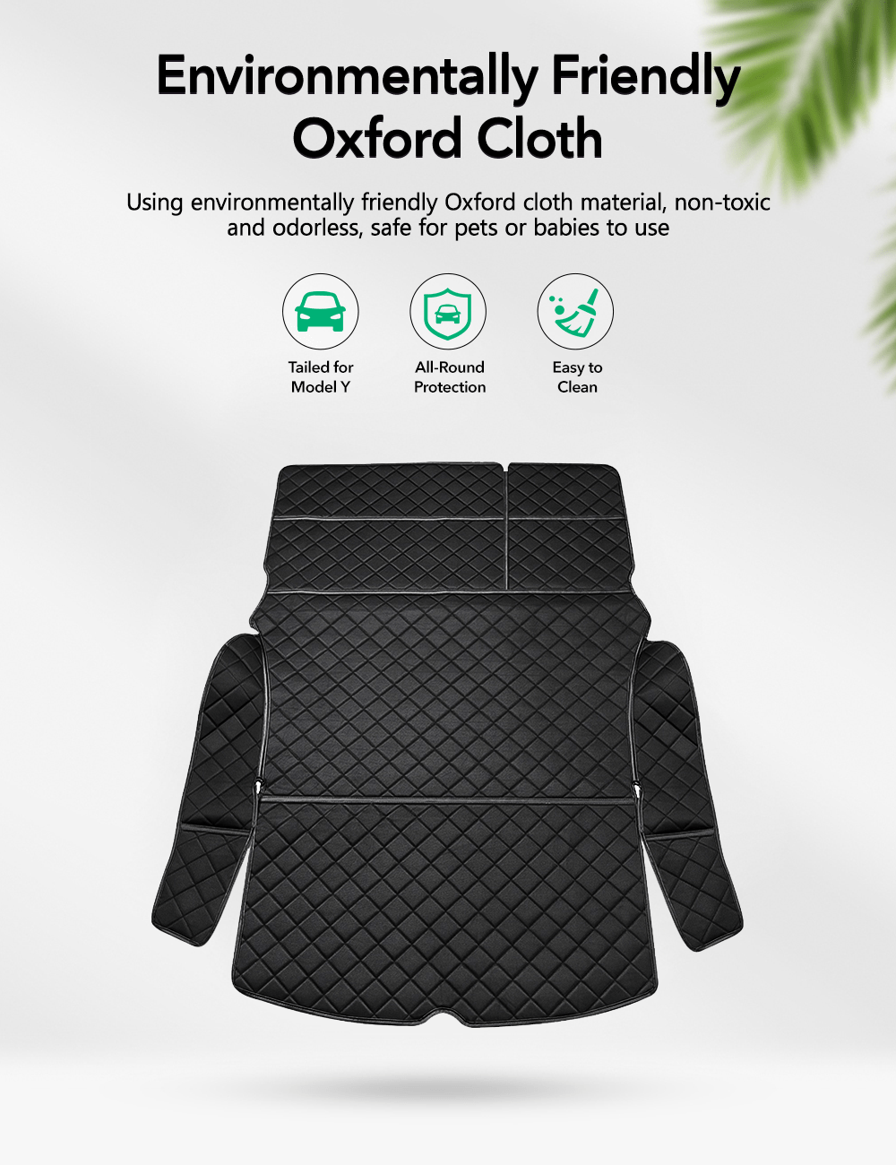 Trunk Mat Waterproof Car Dog Cover for Model Y | TESERY Tesery Official Store