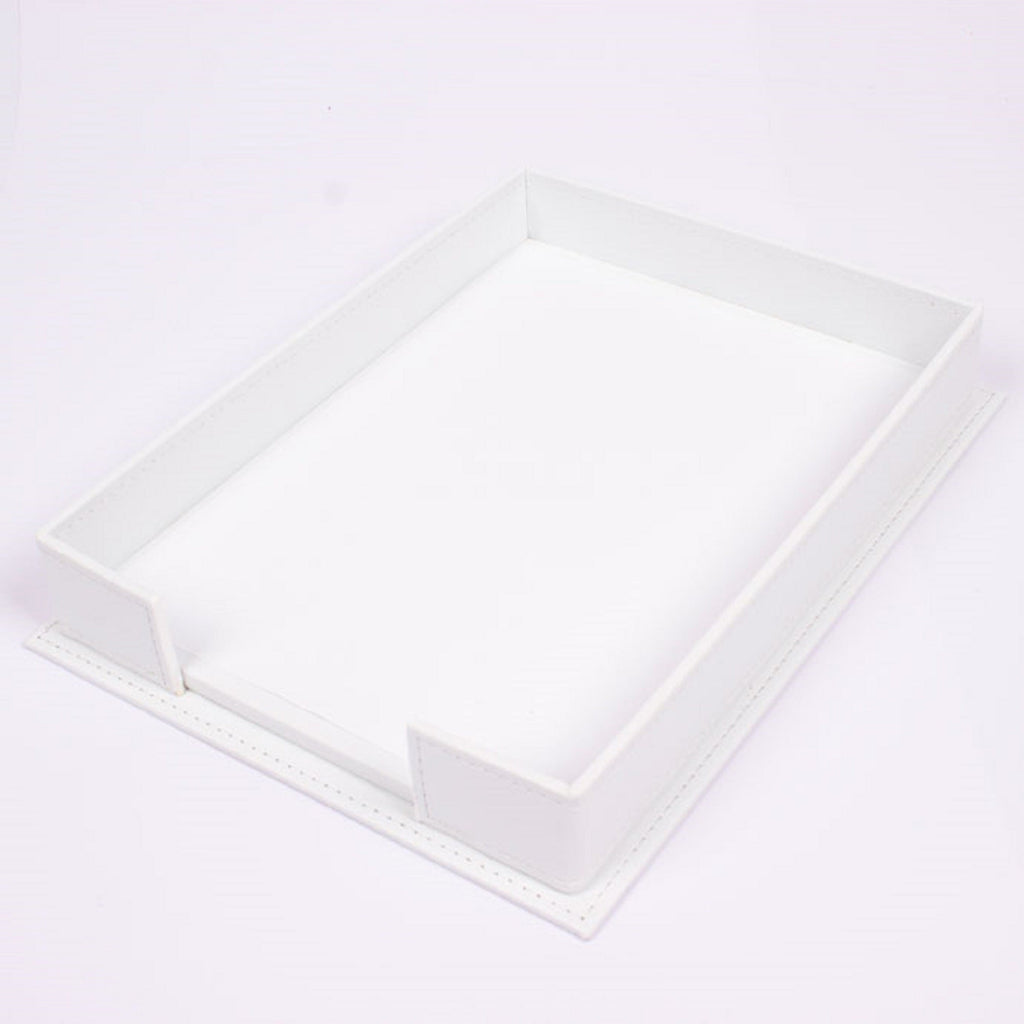 MOOG Luxury Desk Set - Single Document Tray- Brown - 13 PCS Moogdesk