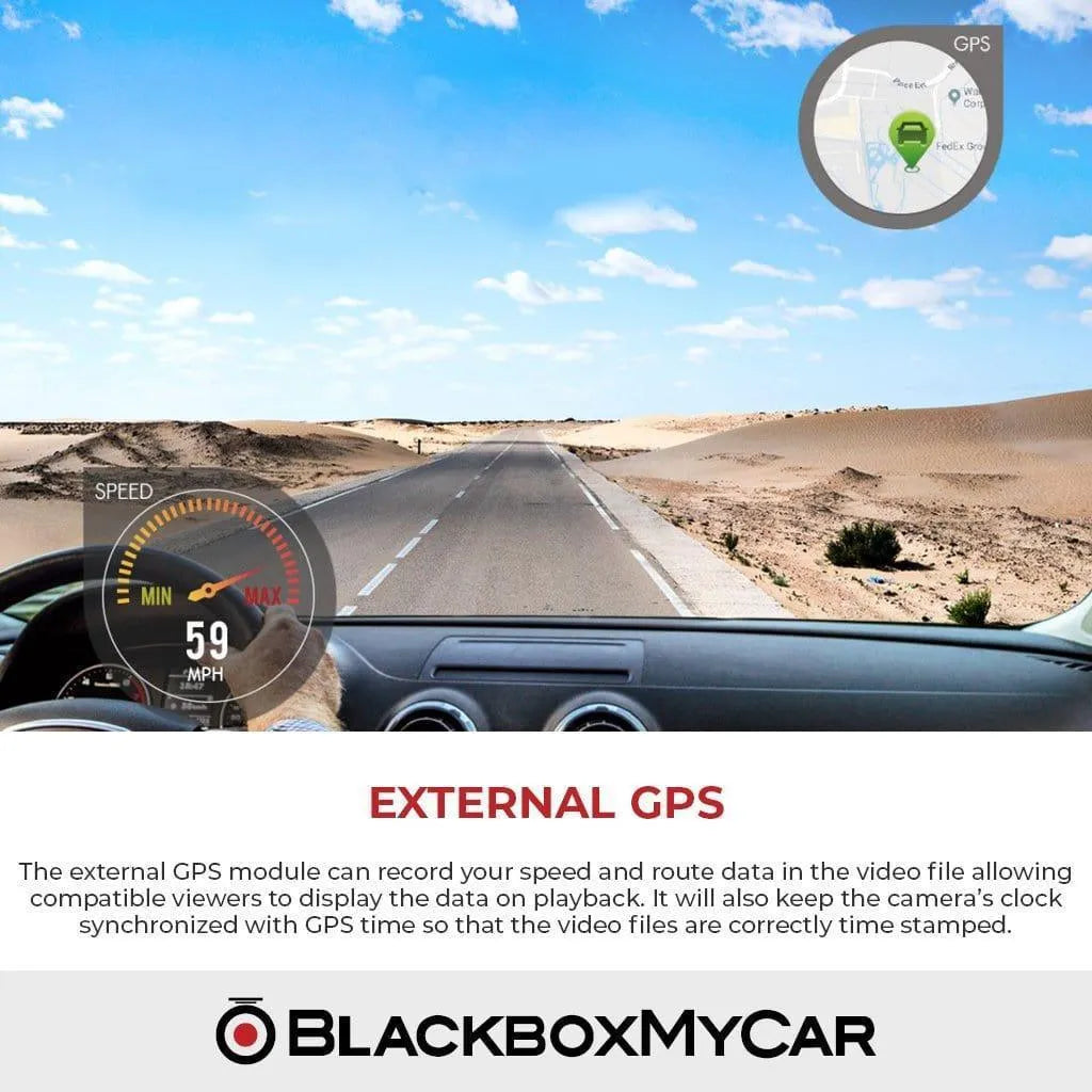 VIOFO A129 Plus Duo 2K QHD 2-Channel Dash Cam with GPS
