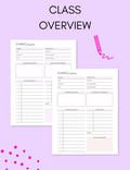 Class Overview Jessica Autumn