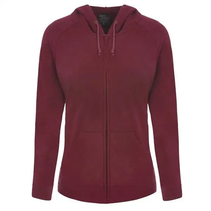Women's Bamboo French Terry Zip Hooded Sweatshirt Spun Bamboo
