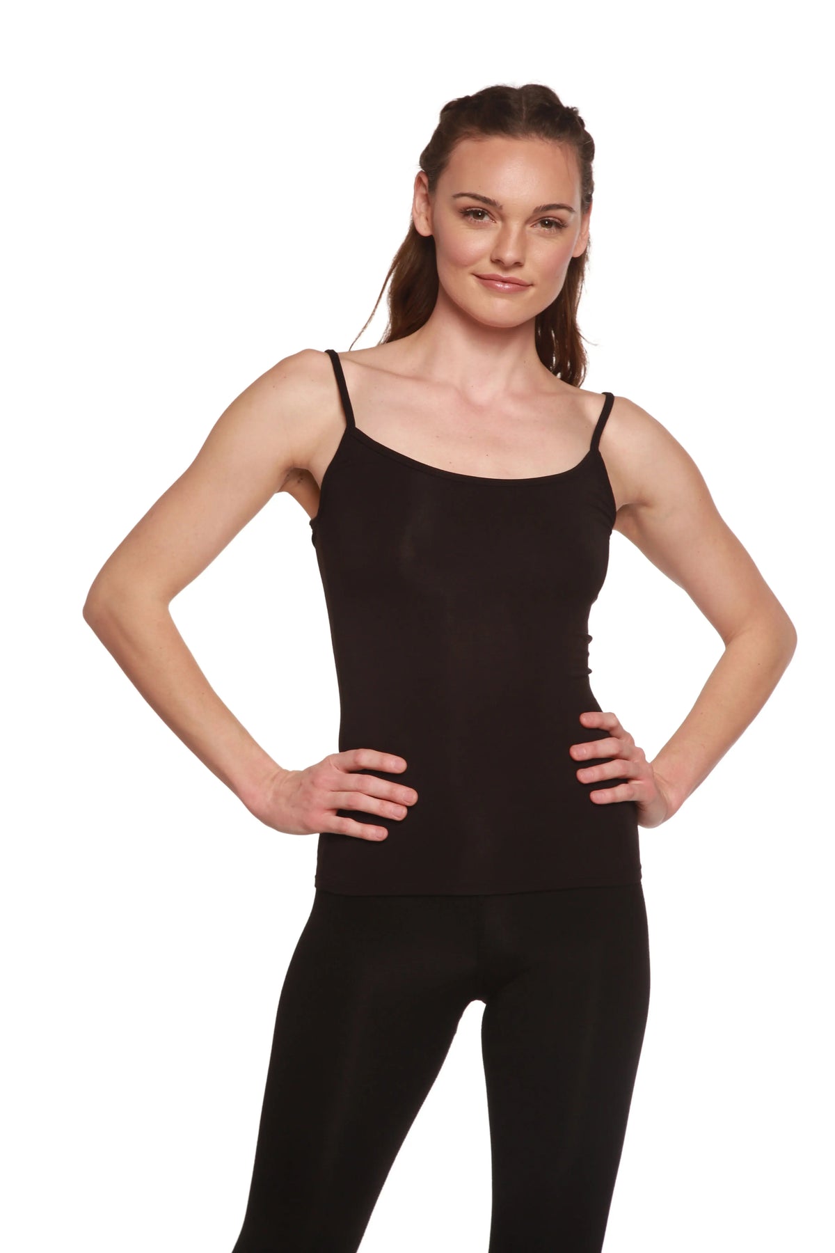 Clearance Women's Bamboo Viscose Spaghetti Strap Camisole Spun Bamboo