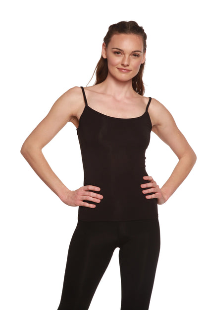 Clearance Women's Bamboo Viscose Spaghetti Strap Camisole Spun Bamboo