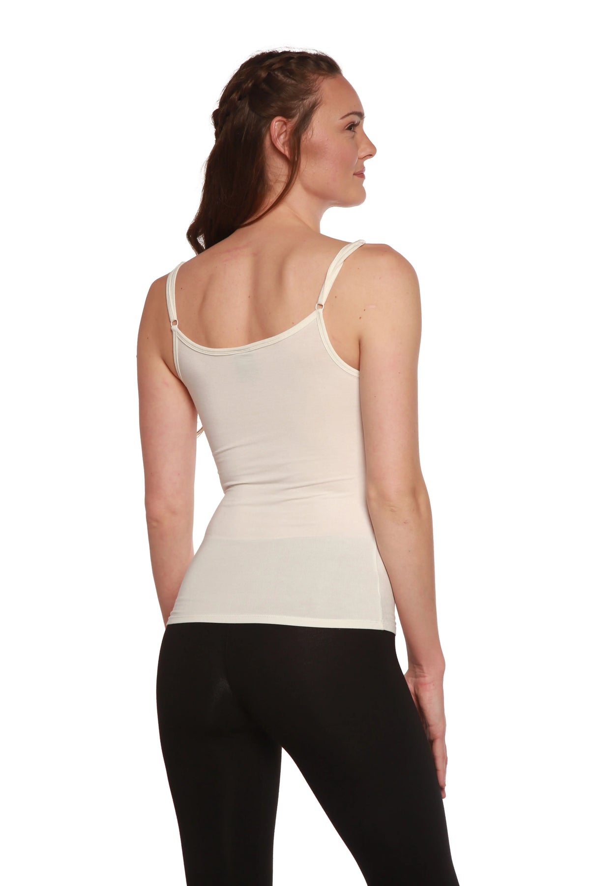Clearance Women's Bamboo Viscose Spaghetti Strap Camisole Spun Bamboo