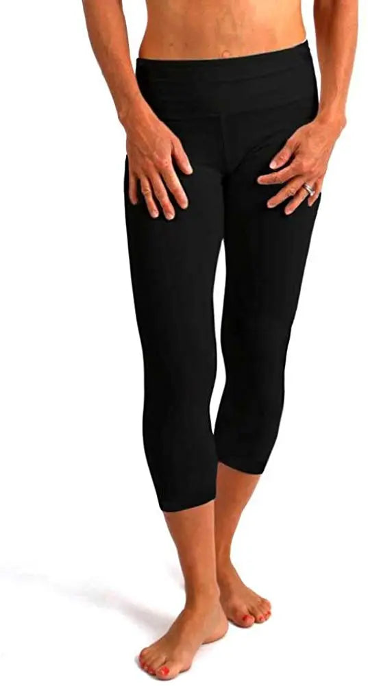 Women's Bamboo Viscose/Cotton Capri Style Leggings Spun Bamboo