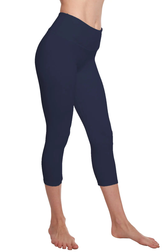 Women's Bamboo Viscose/Cotton Capri Style Leggings Spun Bamboo
