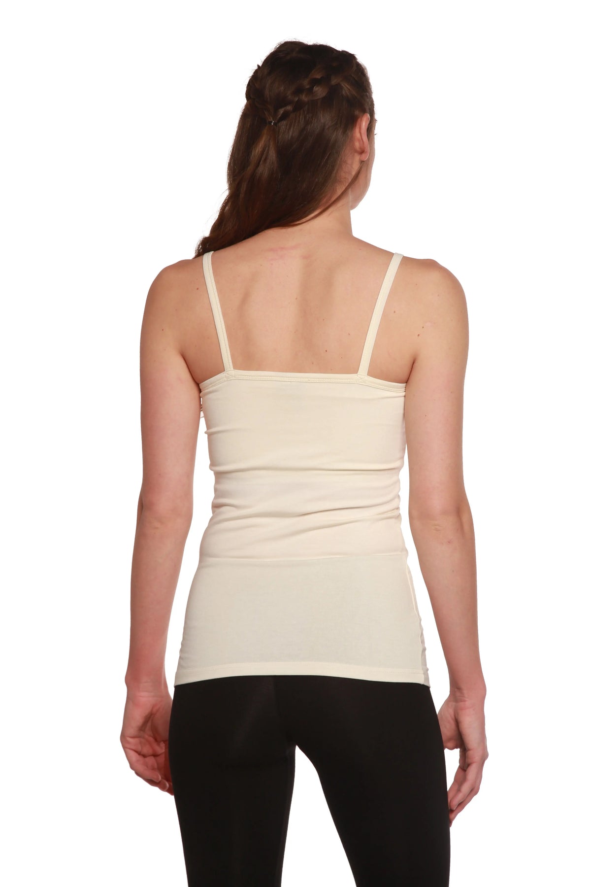 Clearance Women's Bamboo/Cotton Camisole with Shelf Bra Spun Bamboo