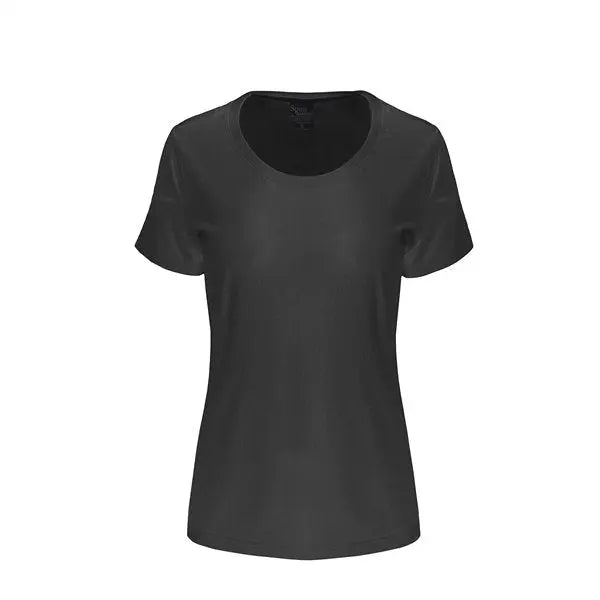 Women's Bamboo/Cotton Short Sleeve Scoop Neck T-Shirt Spun Bamboo
